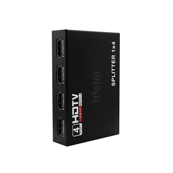 اسپلیتر ۱ به ۴ پورت HDMI برند ویلوت (WELOT)